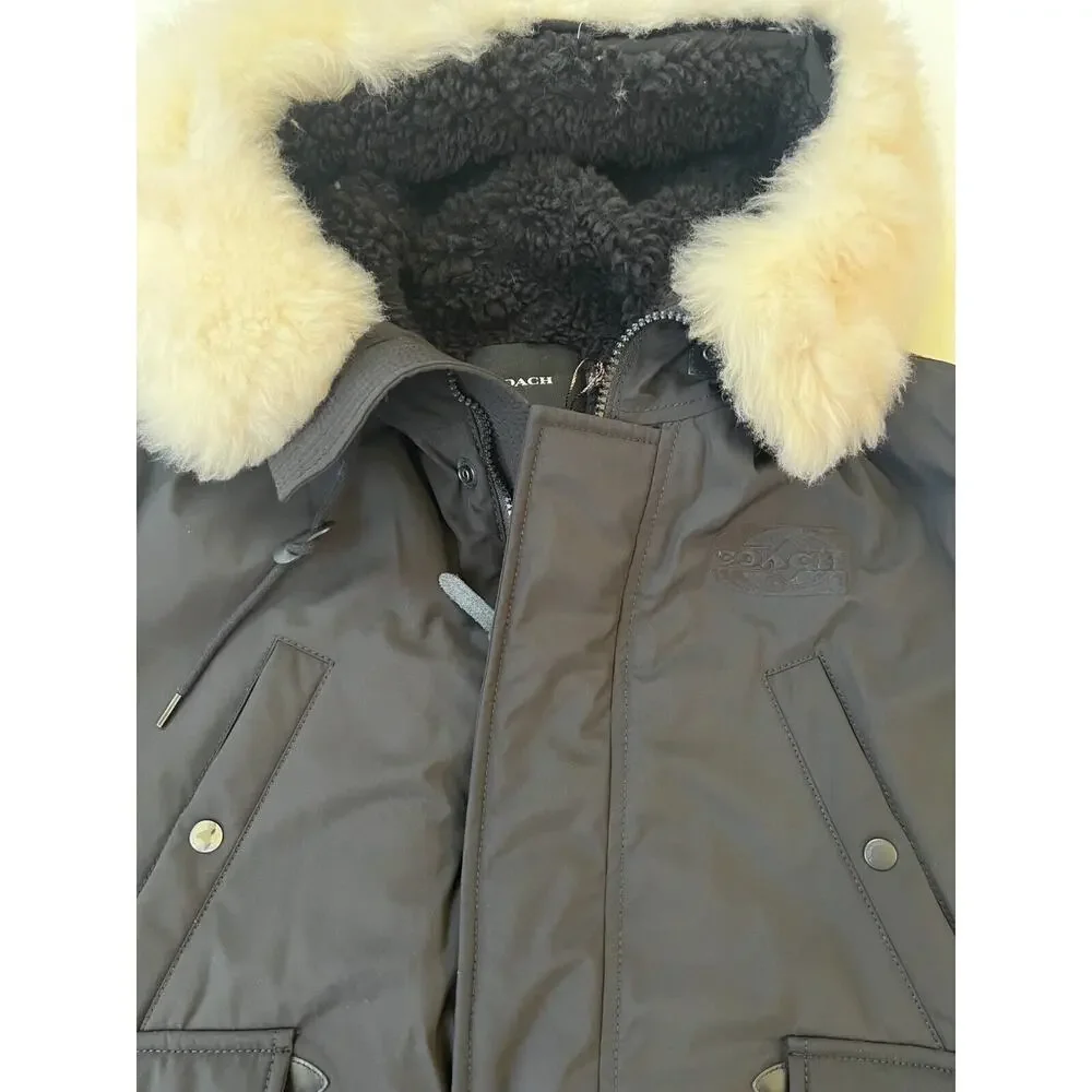 Coach short parka